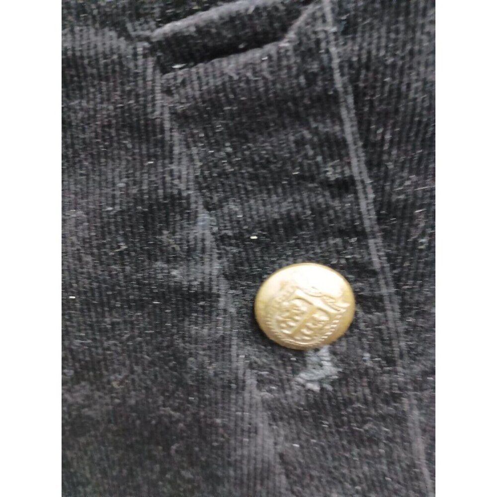 Talbots Womens Corduroy Mini Skirt Size 4 Petite‎ Black Preppy Casual - Picture 5 of 7